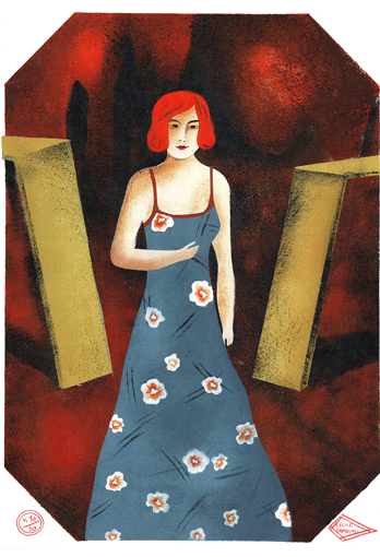 Femme Art déco