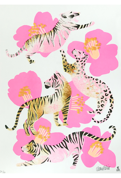 Tigres et Camélias