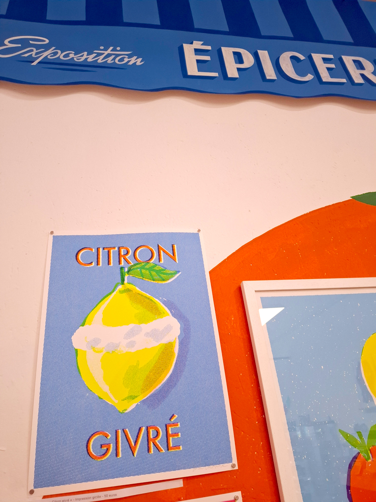 Citron givré A3/ 50 euros