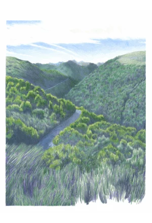 Les routes bleues