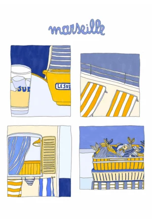 Marseille - Pichet jaune